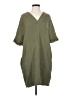 Caslon 100% Cotton Green Kimono Size XS - photo 1