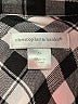 Christopher & Banks 100% Rayon Checkered-gingham Black Long Sleeve Button-Down Shirt Size XL - photo 7