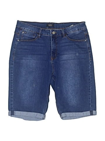 Curve Appeal Denim Shorts (view 1)