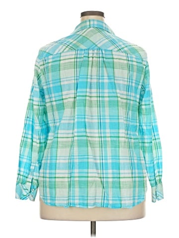 Talbots Long Sleeve Button-Down Shirt (view 2)