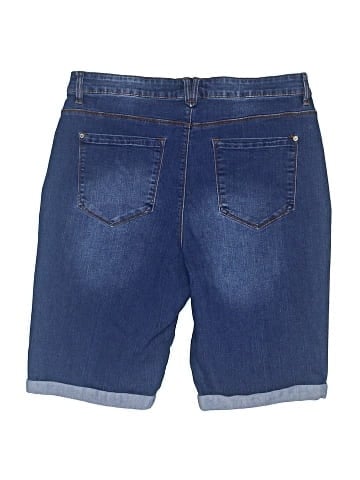 Curve Appeal Denim Shorts (view 2)