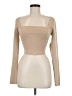 Le Lis Tan Long Sleeve Top Size M - photo 1
