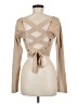 Le Lis Tan Long Sleeve Top Size M - photo 2