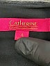CATHERINE Catherine Malandrino 100% Polyester Chevron-herringbone Black Formal Skirt Size 4 - photo 4