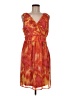 Apt. 9 100% Polyester Tie-dye Orange Cocktail Dress Size 8 - photo 1