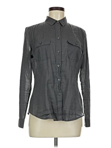 Ann Taylor LOFT Long Sleeve Button-Down Shirt (view 1)