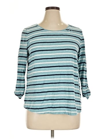 Croft & Barrow 3/4 Sleeve T-Shirt (view 1)