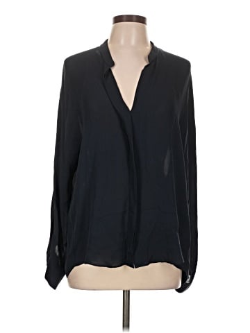 ASOS Long Sleeve Silk Top (view 1)