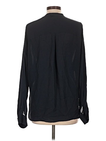 ASOS Long Sleeve Silk Top (view 2)