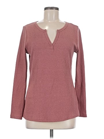 Unbranded Long Sleeve Henley (view 1)