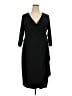 Chaps Black Cocktail Dress Size 18 - photo 1
