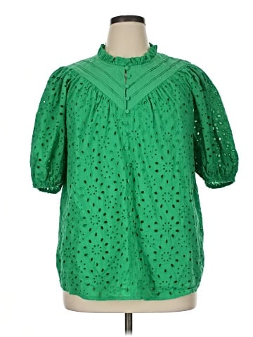 Prettygarden Short Sleeve Blouse (view 1)