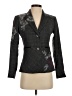 Assorted Brands Graphic Gray Wool Blazer Size 0 - photo 1
