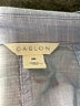 Caslon 100% Cotton Blue Long Sleeve Button-Down Shirt Size XXL - photo 7