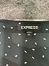 Express 100% Polyester Polka Dots Black Long Sleeve Blouse Size M - photo 7