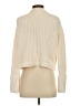 J.Crew 100% Cotton Solid Ivory Turtleneck Sweater Size S - photo 2