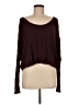 Topshop Burgundy Pullover Sweater Size 6 - photo 1