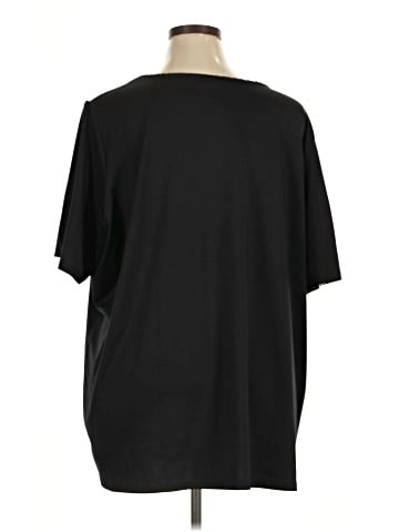 Susan Graver Short Sleeve T-Shirt (view 2)