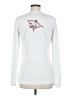 Nike 100% Polyester White Long Sleeve T-Shirt Size M - photo 2