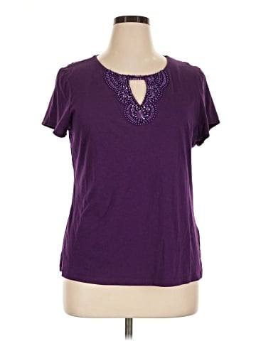 Dana Buchman Short Sleeve Top (view 1)