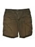 Eddie Bauer 100% Cotton Solid Brown Cargo Shorts Size 16 - photo 1