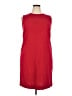 J.Jill Solid Red Casual Dress Size 18 - photo 1