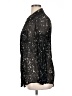 Rock & Republic 100% Polyester Stars Black Long Sleeve Blouse Size XL - photo 5