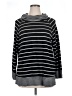 Zenergy by Chico's Stripes Black Pullover Sweater Size XL (3) - photo 1