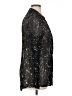 Rock & Republic 100% Polyester Stars Black Long Sleeve Blouse Size XL - photo 4