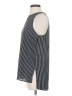Who What Wear 100% Polyester Gray Sleeveless Blouse Size S - photo 5