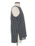 Who What Wear 100% Polyester Gray Sleeveless Blouse Size S - photo 4