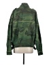 Free People 100% Cotton Camo Green Jacket Size S - photo 2