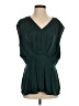 Vince Camuto 100% Polyester Green Sleeveless Blouse Size S - photo 1