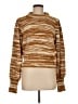 French Connection Metallic Brown Turtleneck Sweater Size M - photo 1