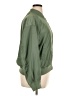 Uniqlo 100% Polyester Solid Green Track Jacket Size XL - photo 4