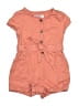 Old Navy 100% Cotton Orange Red Dress Size 18-24 mo - photo 1