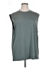 H&M 100% Polyester Gray Sleeveless T-Shirt Size XL - photo 1