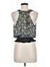 Joie 100% Silk Blue Sleeveless Silk Top Size M - photo 2