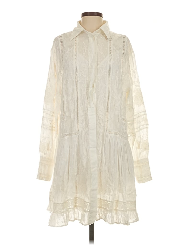 Anthropologie Casual Dress In Ivory