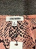 Steve Madden 100% Polyester Animal Print Snake Print Pink Long Sleeve Blouse Size L - photo 7