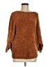 Sweet Rain 100% Polyester Brown Pullover Sweater Size M - photo 1