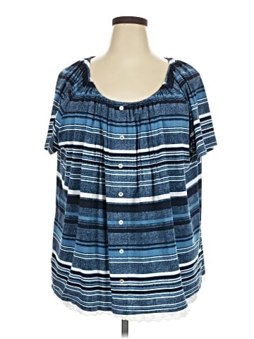 Avenue Short Sleeve Blouse (view 1)