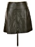 Max Studio 100% Polyurethane Brown Faux Leather Skirt Size L - photo 1