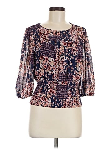 Ember 3/4 Sleeve Blouse (view 1)