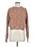 Cotton Candy LA 100% Acrylic Tweed Orange Pullover Sweater Size Med - Lg - photo 1