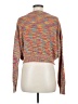 Cotton Candy LA 100% Acrylic Tweed Orange Pullover Sweater Size Med - Lg - photo 2