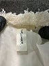 Tacera 100% Polyester Ivory Faux Fur Jacket Size S - photo 6