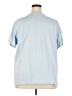 Lands' End 100% Cotton Solid Blue Short Sleeve T-Shirt Size 2X - photo 2