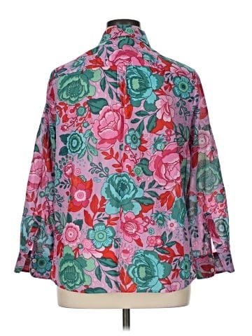 Talbots 3/4 Sleeve Blouse (view 2)