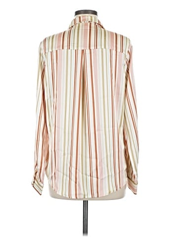 Skies Are Blue Long Sleeve Blouse (view 2)